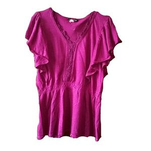 💜 Cable & Gauge blouse!